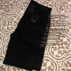 ZARA MAN BLACK SKINNY JEANS